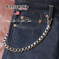 LITTLE WING 70'sアメリカンヴィンテージ プレーン極太 ウォレットチェーン LW737