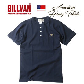 BILLVAN オーセンティック・ヘンリーネック 半袖Tシャツ ビルバン アメカジ