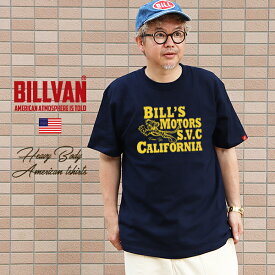 BILLVAN MOTORS ビルバン TIGER アメリカン ヘビーTシャツ アメカジ