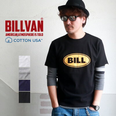 TシャツBILLVANアメリカンスタンダードBILLプリントTシャツ/28130