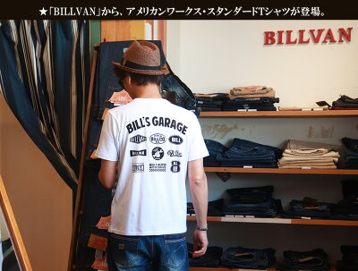 TシャツBILLVANGARAGEスタンダードバックプリントTシャツ300711ビルバンメンズアメカジ