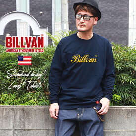 BILLVAN ビルバン 復刻Penロゴ ヘビーウェイト ロングTシャツ ロンT 060310lt