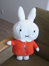 ミッフィー　ティッシュカバー　ぬいぐるみ型　オレンジ　MIFFY　ティッシュボックスカバー　ティッシュケース　ヌイグルミ