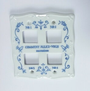 �L���W�[�k�@�X�C�b�`�v���[�g�@�I�V�����ȓ���̃X�C�b�`�v���[�g�^�C���e���A�@4���@�R���Z���g�J�o�[�@�}�C�X�^�[�n���h�@���{��