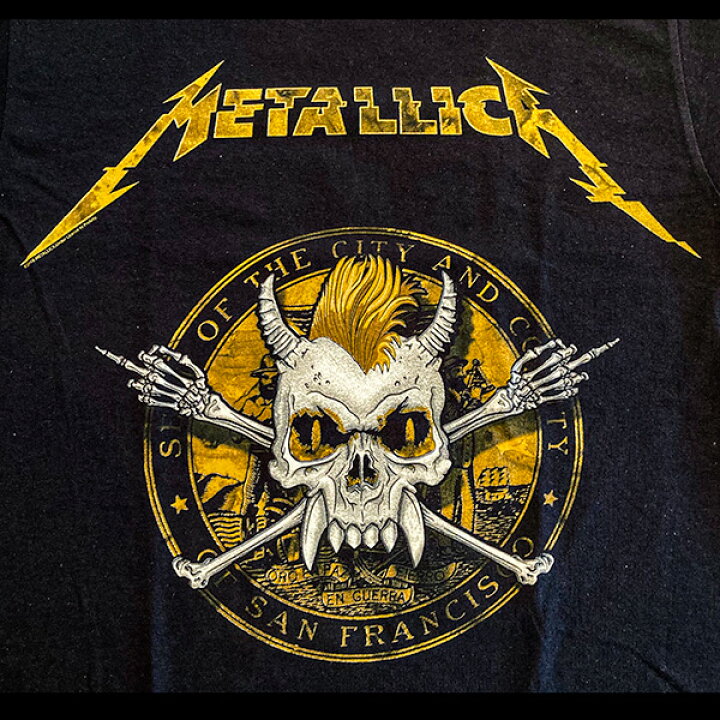 楽天市場 メタリカ Metallica 正規品 Tシャツ ブラック 黒 バンドtシャツ ロックtシャツ ロゴt オフィシャル メンズ レディース 追跡可能メール便 送料無料 Scary Guy Seal スケアリー ガイ ｒｕｂｙ ｔｕｅｓｄａｙ