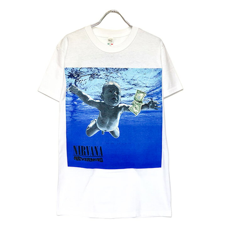 楽天市場】ニルヴァーナ NIRVANA 正規品 tシャツ NEVERMIND BACK Print 