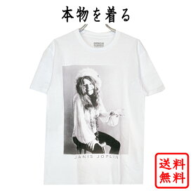 ジャニス・ジョプリン JANIS JOPLIN 正規品 tシャツ ジャニスジョプリン ホワイト 白 JanisJoplin バンドt シャッ ロックt シャツ ロゴt オフィシャル メンズ レディース 【追跡可能メール便】【送料無料】【ネコポス】