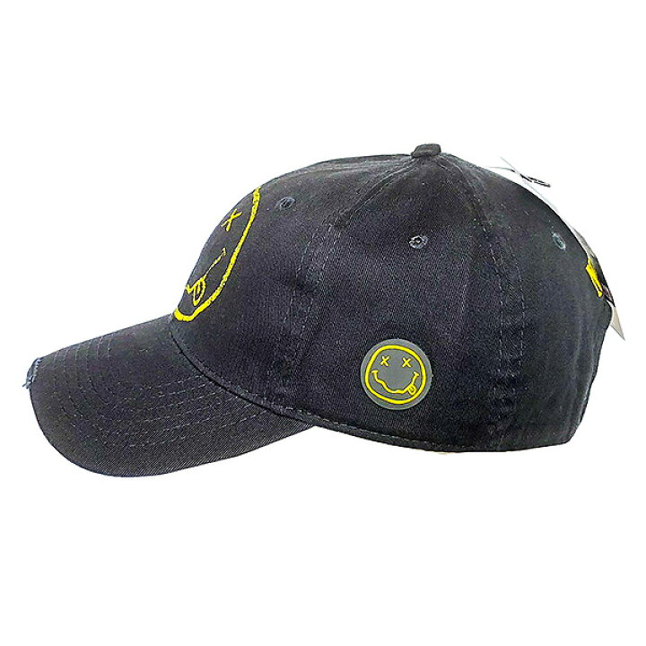 楽天市場】ニルヴァーナ NIRVANA 正規品 キャップ ニルバーナ SMILEY 