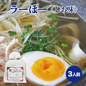 笛吹市名物 山梨ご当地グルメ ラーほー しお味 3人前（スープ付） お試し お取り寄せ グルメ ご当地グルメ ギフト 山梨名物