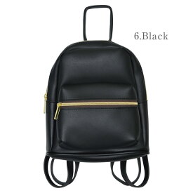 ＼51％クーポン有／ リュック レディース 軽量 【宅配便配送】 リュック リュックサック ミニリュック ミニ バッグ カバン 鞄 大人 おしゃれ 通学 バック bag フェイクレザー 合皮 ( フェイクレザーミニリュック )