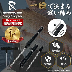 【ピックホルダー付属】フィッシュピック 魚締める道具 魚締め具 魚締めピック 魚締め 魚 脳天締め 神経締め T字 ストレート 針先収納 アルミ 釣り 道具 神経抜き 血抜き エア抜き 青物 マグロ イカ アジ 鯛 タイ ニードル 魚締める 〆る 携帯 海釣り 船釣り 人気 脳締め