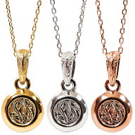 ハワイアンジュエリー ネックレス 刻印 名入れ レディース メンズ ステンレス コイン 金属アレルギー ア…