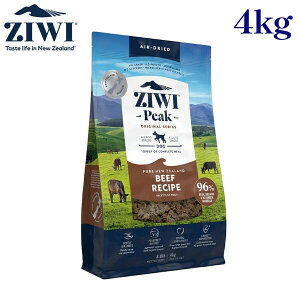 ZIWI �G�A�h���C �O���X�t�F�b�h�r�[�t 4kg �� (�h�b�O�t�[�h)