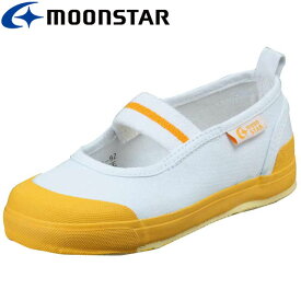 ムーンスター キャロット 子供靴 CR ST11 オレンジ 足の成長と健康をサポートする上履き MS シューズ