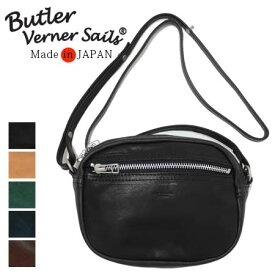 Butler Verner Sails サコッシュ 日本製 本革 馬革 軽い 柔らかい 革 レザー ホースレザーシンプル ミニショルダーバッグ / バトラーバーナーセイルズ / メンズ レディース 斜め掛け 小さめ おしゃれ 30代 40代 50代 60代 ファッション ブランド プレゼント 母の日