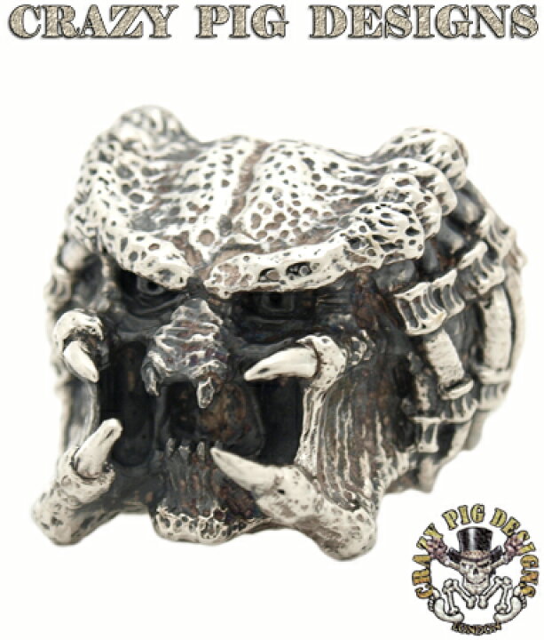 楽天市場】クレイジーピッグ 「正規販売認定店」 シルバー925 リング  