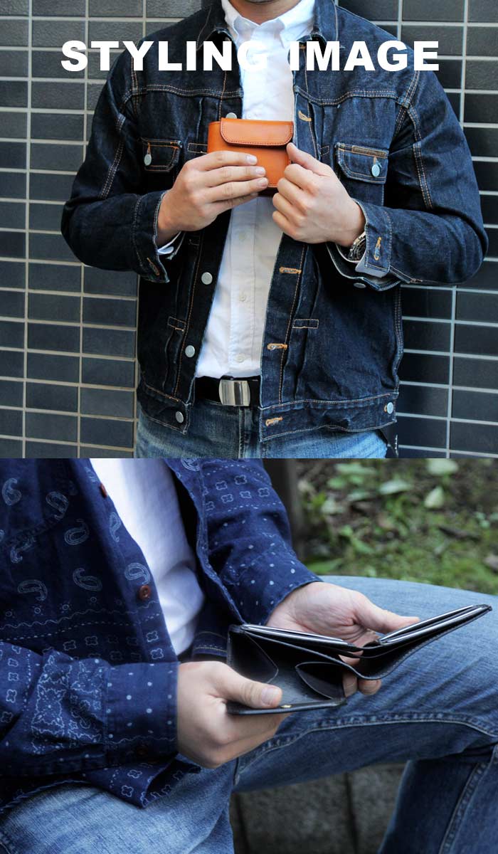 楽天市場】日本製 栃木レザー 二つ折り財布 本革 牛革 ショート