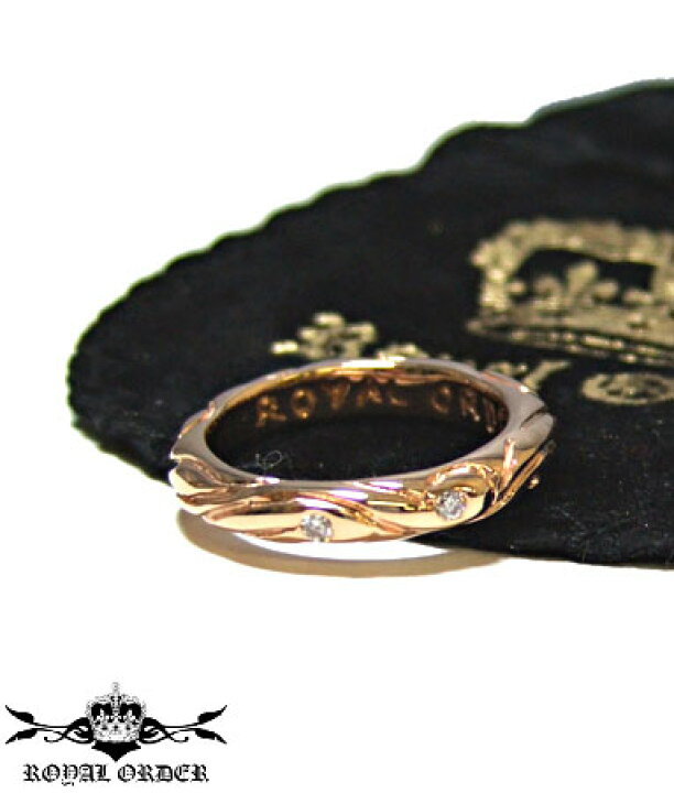 楽天市場】ロイヤルオーダー Royal Order 正規 ゴールド リング  