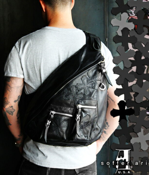 楽天市場 レザーワンショルダーバッグ 本革鞄 Usa製 リュックサック レザーショルダーバッグ レザーバッグ ブラック ソファーアリ Soffer Ari メンズ レディース 牛革 高級 大容量 おしゃれ 大人カジュアル アメリカ製 ブランド 人気 ロサンゼルス ブランド