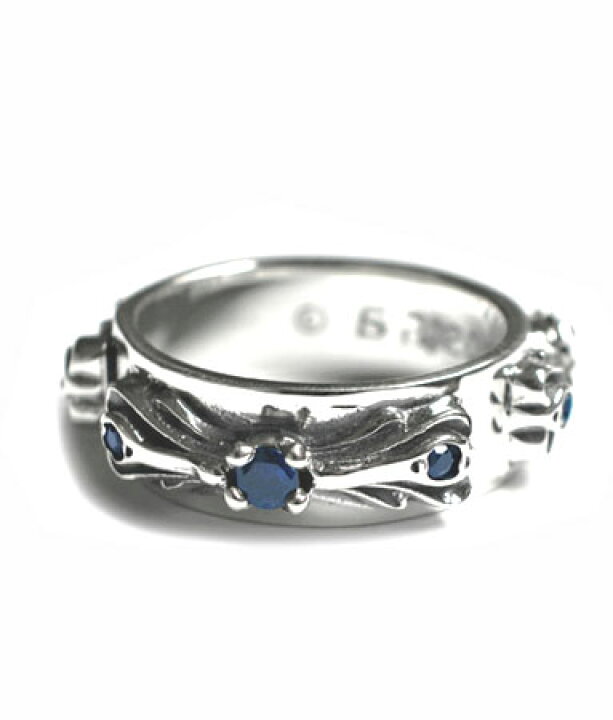 楽天市場】送料無料 シルバー925 リング 指輪 / サファイア S.A バンド  