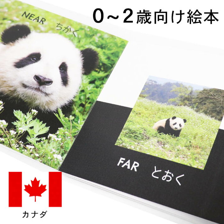 楽天市場 パンダ はんたいことば カナダの絵本 赤ちゃん絵本 0歳 1歳 2歳向け絵本 知育 おすすめ 人気 読み聞かせ おしゃれ かわいい 出産祝い 誕生日 プレゼントに最適 幼児 赤ちゃん 子供 孫に贈り物楽しく 知育 学習 おうち時間 ギフト 母の日 Lifestylegoods