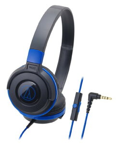 audio-technica STREET MONITORING �|�[�^�u���I���C���[�w�b�h�z�� �X�}�[�g�t�H���p �u���b�N�u���[ ATH-S1