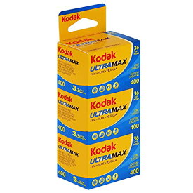 Kodak カラーネガフィルム 35mm ULTRAMAX400 36枚撮 3本セット 1024389