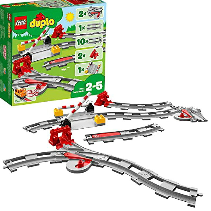 楽天市場】レゴ(LEGO)デュプロ あそびが広がる! 踏切レールセット 