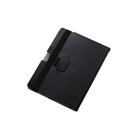 エレコム Surface Go2 フラップカバー ソフトレザー 2アングル 軽量 ブラック TB-MSG20PLFBK