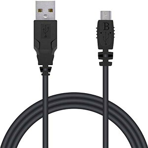 �G���R�� USB�P�[�u�� microUSB 1.5m PS4�R���g���[���[(DUALSHOCKR4)���[�d�ł��� �u���b�N GM-U2CAMB1