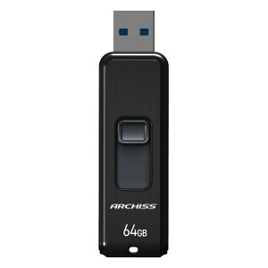 ARCHISS USB 64GB USB3.2(Gen1) / USB3.1(Gen.1) / USB3.0 / USB2.0 Ή X