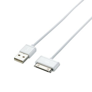 Logitec iPad/4/4S/3GS/3G/iPod �Ή� �[�d�E�f�[�^�]�� Dock�P�[�u�� �yApple�F�� Made for �擾�z