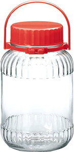 東洋佐々木ガラス 保存容器 果実酒びん 4リットル 5号 4000 日本製 梅びん 果実酒瓶 ガラス容器 保存瓶 梅酒 瓶 果実酒 漬物 ガラス