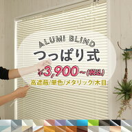 【全品最大P4倍★10日限定】 【 つっぱり式 】アルミブラインド 賃貸OK ブラインド アルミ ブラインドカ…