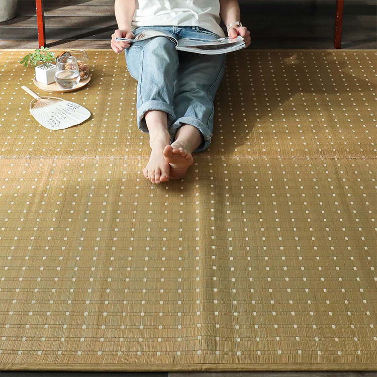 楽天市場】い草 カーペット ラグ おおきめ 大きい じゅうたん 正方形 