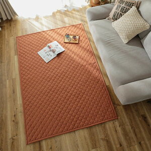 【最大5000円OFFクーポン★マラソン期間】ラグ ラグマット カーペット 洗える 長方形 キルティングマット 1.5畳 小さめ キルト キルティング キルトラグ 綿100% 滑り止め リビング 春冬 冬用