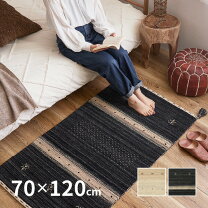楽天市場】ギャベ 玄関マット 80×140の通販