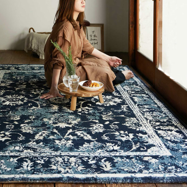 今季一番 【103×36】エジプト製絨毯・カーペット・ラグ・マット