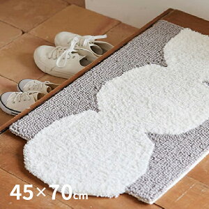 �y8%OFF�N�[�|����6/27�`29����z�h�_�j ���{�� �ό`�}�b�g ��45×70cm �V���^�}�}�b�g ����~�ߕt�� ���C�g�O���[ ���c�q ���炽��