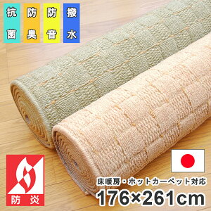 { ͂ h J[ybg イ 3 176×261cm @\ ۊ `FbN ubN zbgJ[ybgJo[g[Ή ]ˊ3 176×261cm