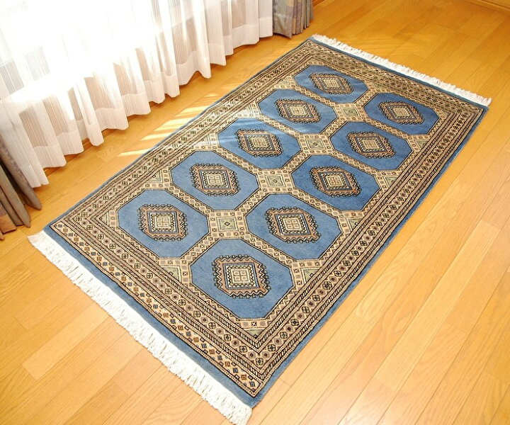 楽天市場】◇限定品◇ 伝統の逸品 天然ウール100％ パキスタン手織り 