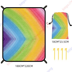 ピクニックマット 防水ビーチマット サンドフリービーチブランケット キャンプシートクロス 特大ピクニックブランケット ピクニックアウトドアマット 厚手 1.8m×2.2m 撥水加工 ペグ付き キ