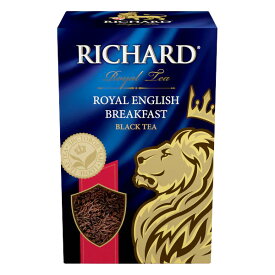 ロシア紅茶 Richard リチャード「ロイヤル・イングリッシュ・ブレックファスト」紅茶　箱 90g（リーフ）ROYAL ENGLISH BREAKFASTBlack Tea, leaf 90g