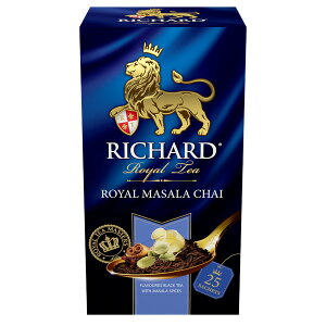 Ag Richard `[huCE}T[[E`C vRoyal Masala ChaieB[obO50g (2g x 25)t[o[eB[Flavoured Black Tea, 2gx25 sachets