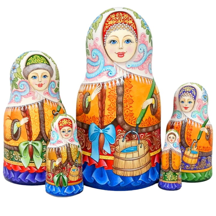 楽天市場】芸術作品 イコンシリーズ 高級マトリョーシカロシアの伝統的 