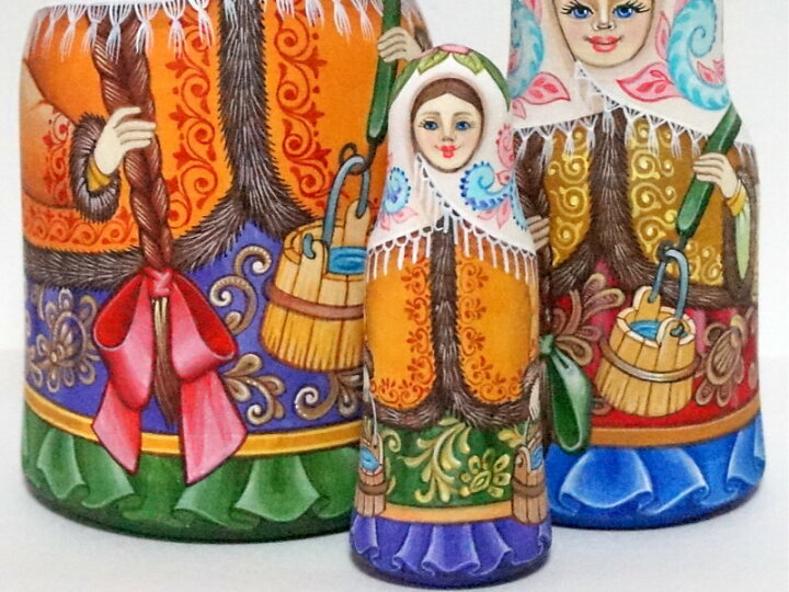 楽天市場】芸術作品 イコンシリーズ 高級マトリョーシカロシアの伝統的 
