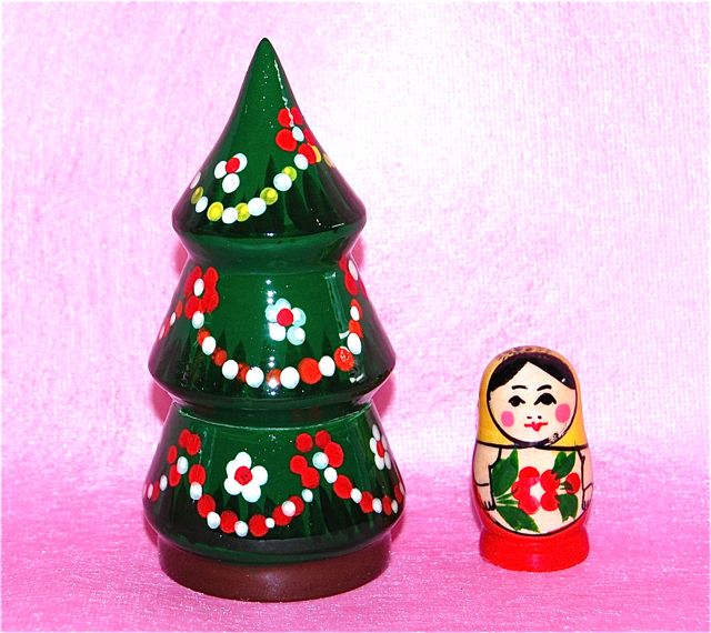 クリスマス ふるさと割 ロシア セール 人形 ギフト ツリーロシヤーノチカ マトリョーシカ ミニ 無料ラッピング