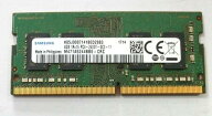【中古】Samsung PC4-2400T 4GB ノートPC用メモリ 　M471A5244BB0-CRC　 DDR4 1RX16　増設メモリー