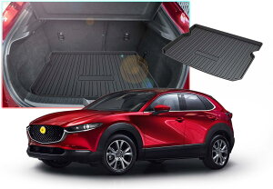 マツダ CX-30 DM系 専用 ラゲッジマット CX-30 ラゲッジトレイ 3Dラゲッジマット TPE製 滑り止めマット 折り畳み式 取り付け簡単 超耐久性 CX-30 アクセサリー カスタムパーツ 多用途用品 RUIYA