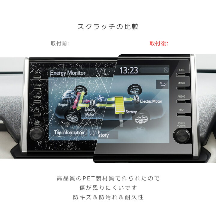 超人気 ruiya PET製フィルム 2022 新型 トヨタ rav4 専用 ナビ 保護フィルム 10.5インチ ディスプレイ フィルム 新型rav ruiya PET製フィルム 2022 新型 トヨタ rav4 専用 ナビ 保護フィルム 10.5インチ ディスプレイ フィルム 新型rav